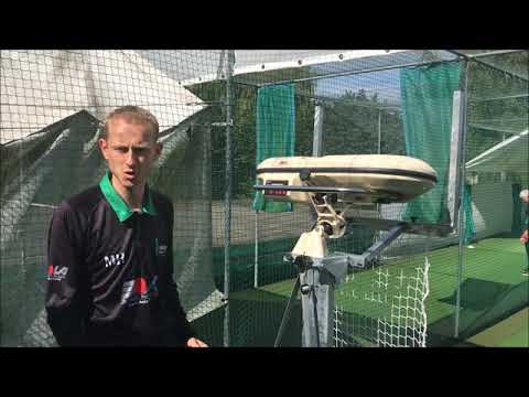 BOLA Machine set up for the Cut Shot