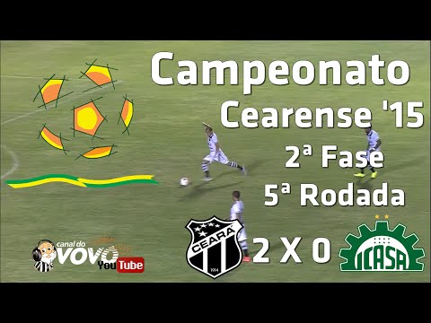 [Cearense '15] Ceará SC 2 X 0 ADRC Icasa - Fernandinho** - Narração: Jota Rômulo