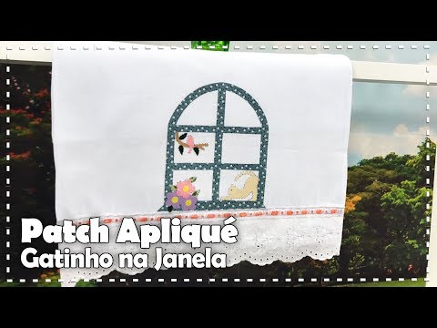 PANO DE COPA GATINHO NA JANELA com Deize Costa - Programa Arte Brasil - 23/08/2017