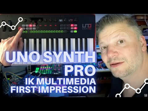 Uno Synth Pro from @ikmultimedia  - first look and presets demo.
