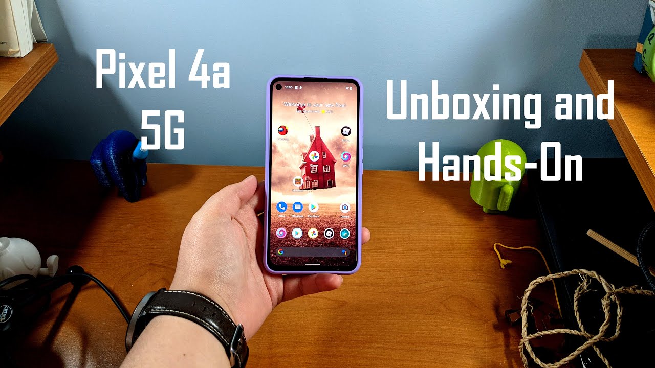 Pixel 4a 5G unboxing and Hands-On