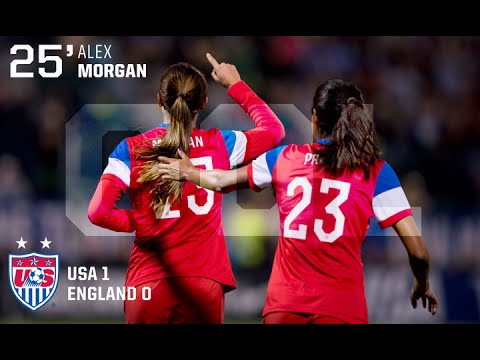 WNT vs. England: Alex Morgan Goal - Feb. 13, 2015
