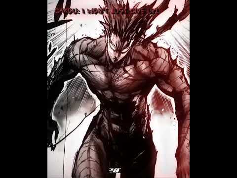 Garou strong🔥🗣️ #opm #garou #vs #darkshine #goat #legendary #animeedit #mangaedit #fypシ