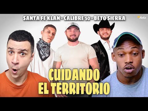 CUBANOS REACCIONAN a Santa Fe Klan x Calibre 50 x Beto Sierra - Cuidando El Territorio
