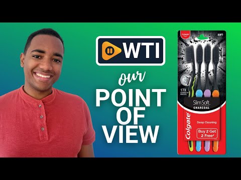 Colgate Slim Soft Charcoal Toothbrush 17x Slimmer Soft Tip Bristles (Buy 2 Get 2) - WTI product video review