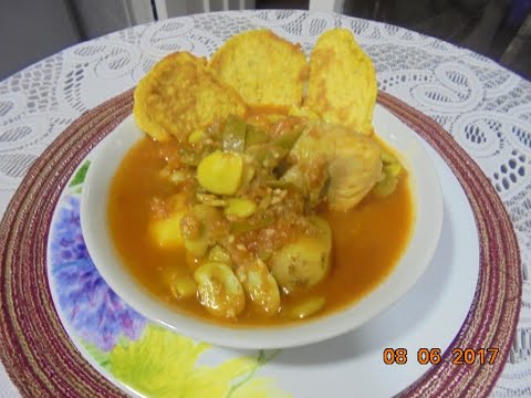 Almuerzo Económico para el día de la Madre  Guiso de pollo Campesino