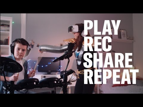 Yamaha DTX402 Electronic Drums | Play-Rec-Share-Repeat