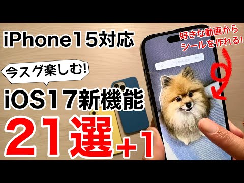 iOS 17: 最初の機能がリーク – これはすべてあなたのために用意されている可能性があります