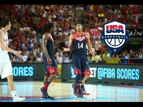 Anthony Davis & Kenneth Faried Team USA Full Highlights 2014.31.8 vs Turkey - 41 Pts, 14 Rebs!
