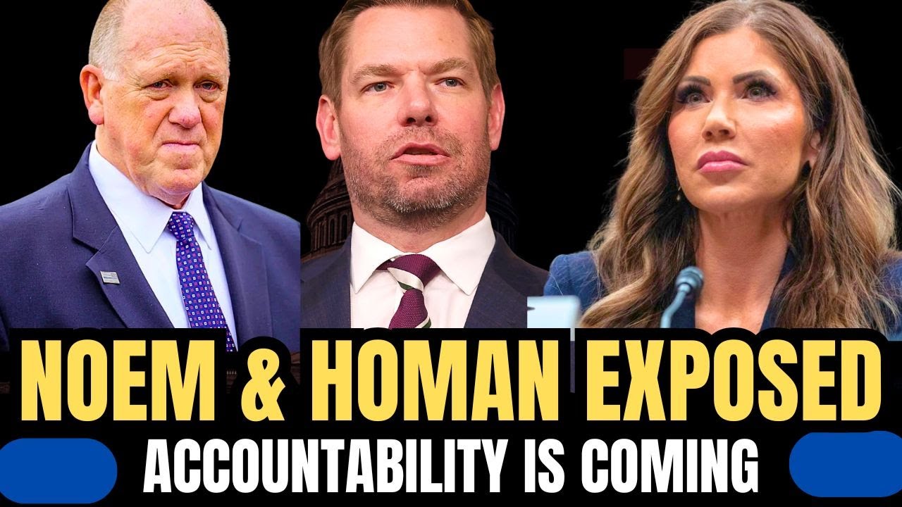 Eric Swalwell EXPOSES Kristi Noem & Tom Homan: “Your Time Is Up — Accountability Is Coming