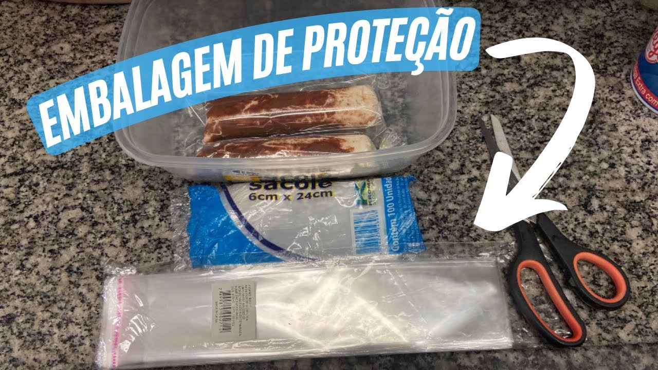 SAQUINHO HIGIÊNICO DE SACOLÉ GOURMET | SAQUINHO DE PROTEÇÃO DE SACOLÉ GOURMET