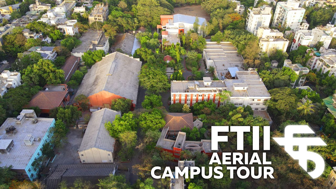 FTII - The Cinema Paradise - Drone View