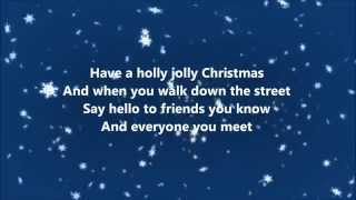 Burl Ives - Holly Jolly Christmas (Lyrics)