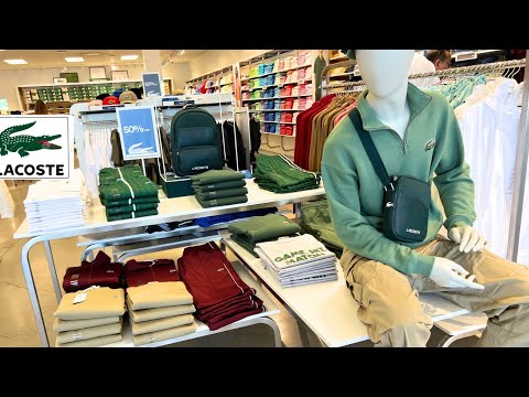 LACOSTE POLO SHIRTS sale 50%OFF / SHOPPING WALKTHROUGH