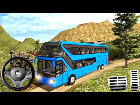 Uphill Offroad Mountain Bus Simulator Passenger Transporting Games - Android Gameplay 2021
