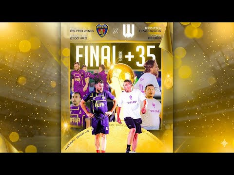 🏆 GRIFO FC vs WATAKAS | GRAN FINAL SENIOR +35 | Primera Temporada - Copa de Oro