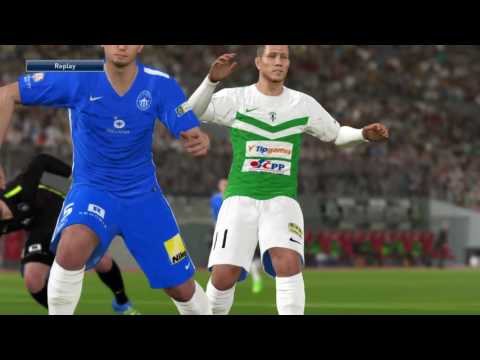 PES 2016 Synot Liga - FK Jablonec vs. Slovan Liberec (PS4)