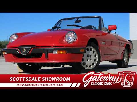 1986 Alfa Romeo Spider Veloce (CC-2118955) for sale in Peoria, Arizona