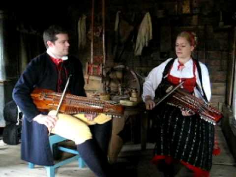 Swedish folk music - nyckelharpa