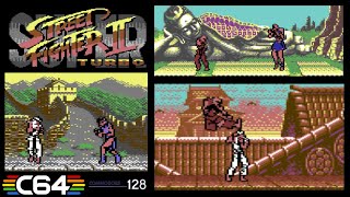 Super Street Fighter 2 Turbo by RetroGL [Commodore 64] WIP