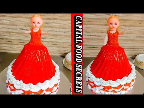 Doll cake for girls | Girls birthday cake doll shape | By capital food