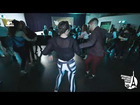 Antonio Berardi & Marion Philippe - social dancing @ International Salsa Shines Contest Paris