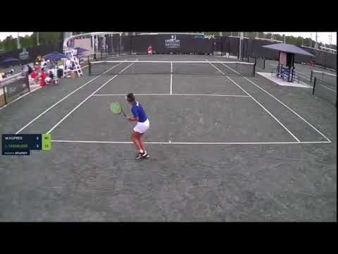 Lanlana Tararudee at Junior Fed Cup 2019