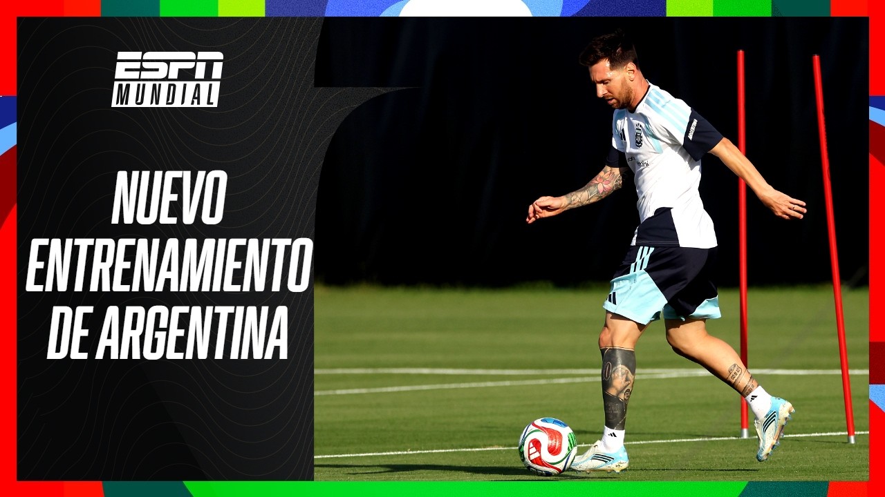 ¡EL ENTRENAMIENTO COMPLETO DE ARGENTINA PENSANDO EN ARGELIA! | #ESPNMundial