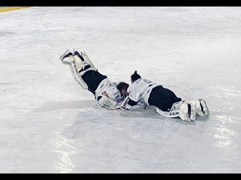 EV Moosburg vs. ESC Hassfurt HAWKS - Aufstiegsrunde 21/22 - Endstand: 2:3