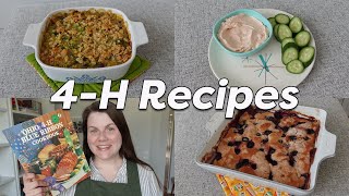 4-H RECIPES 🍀 Award Winning Recipes from 4-H members!