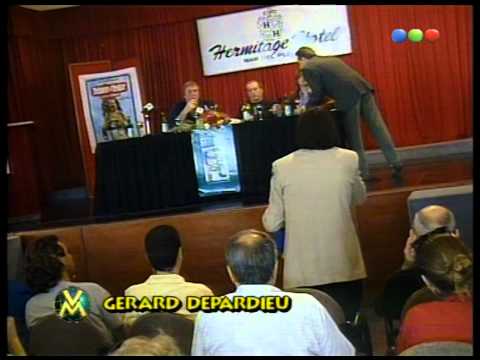 Figuretti, Festival De Mar Del Plata, Gerard Depardieu - Videomatch 99
