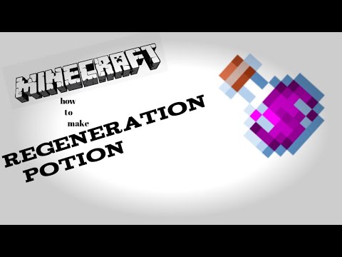 how to make  regeneration potion in Minecraft #shorts #shortvideo #youtubeshorts