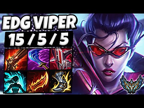Vayne vs Kaisa ADC [ EDG Viper ] Patch 12.12 Korea Challenger ✅
