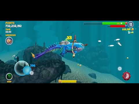 Hungry shark new abysshark gameplay