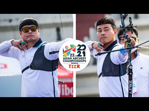 Lee Seungyun v Han Woo Tack – recurve men's gold | Dhaka 2021 Asian Archery Championships
