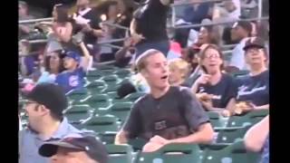 Girl Dumps Drink Over Boyfriend Head on Kisscam At Fresno Grizzlies Game