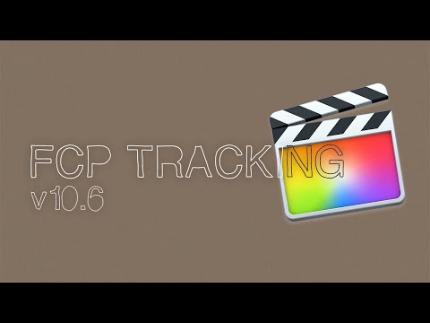 Final Cut Pro 10.6 // Face Tracking Made Easy w/ no plugins.
