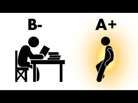 You can FORCE your brain to study less