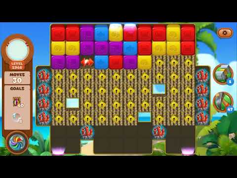 Lost Island Blast Adventure Level 1946 NO BOOSTERS - A S GAMING ✔️