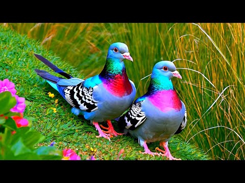 Birdsong in Forest & Relaxing Music 🌲 | Nature Sounds for Calm, Focus & Healing [4K]