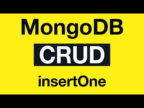 MongoDB CRUD Operations 06 insertOne