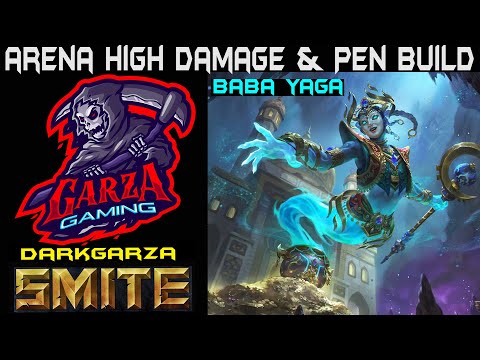 Smite Arena Baba Yaga High Damage & Pen Build | Beginner Friendly GOD  Smite Arena Season 8