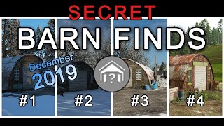 Forza Horizon 4 - How to find Secret (Unreleased) Barn Finds / December 2019