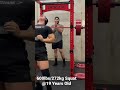600lbs/272kg Squat @19 Years Old @224.8lbs BW