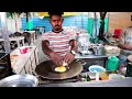 Young Boy In Surat Selling Fancy Omlet Egg Hyderabadi At Ajay Omelette Indian Street Food