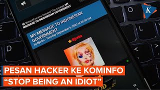 Download lagu Pesan Balasan Hacker untuk Kominfo: Stop Being an Idiot mp3