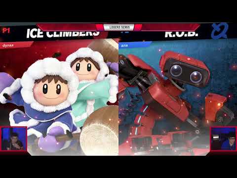 VS Weekly 8/8/19 - Losers Semis - Dynax (Ice Climbers) vs Anathema (ROB) - SSBU