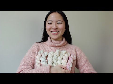 arieknits Ep. 20 - New Boucle Sweater and Lots of Love for Mini Skeins!