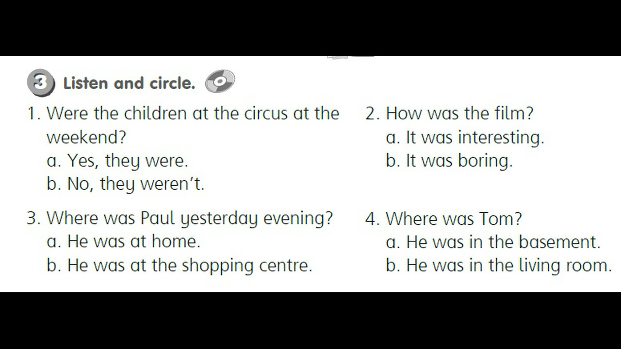 Smart junior 3. Test. Module 7. Audio