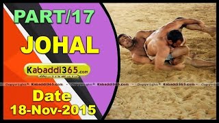 (13) Johal ( Jalandhar) Kabaddi Tournament 18 Nov 2015